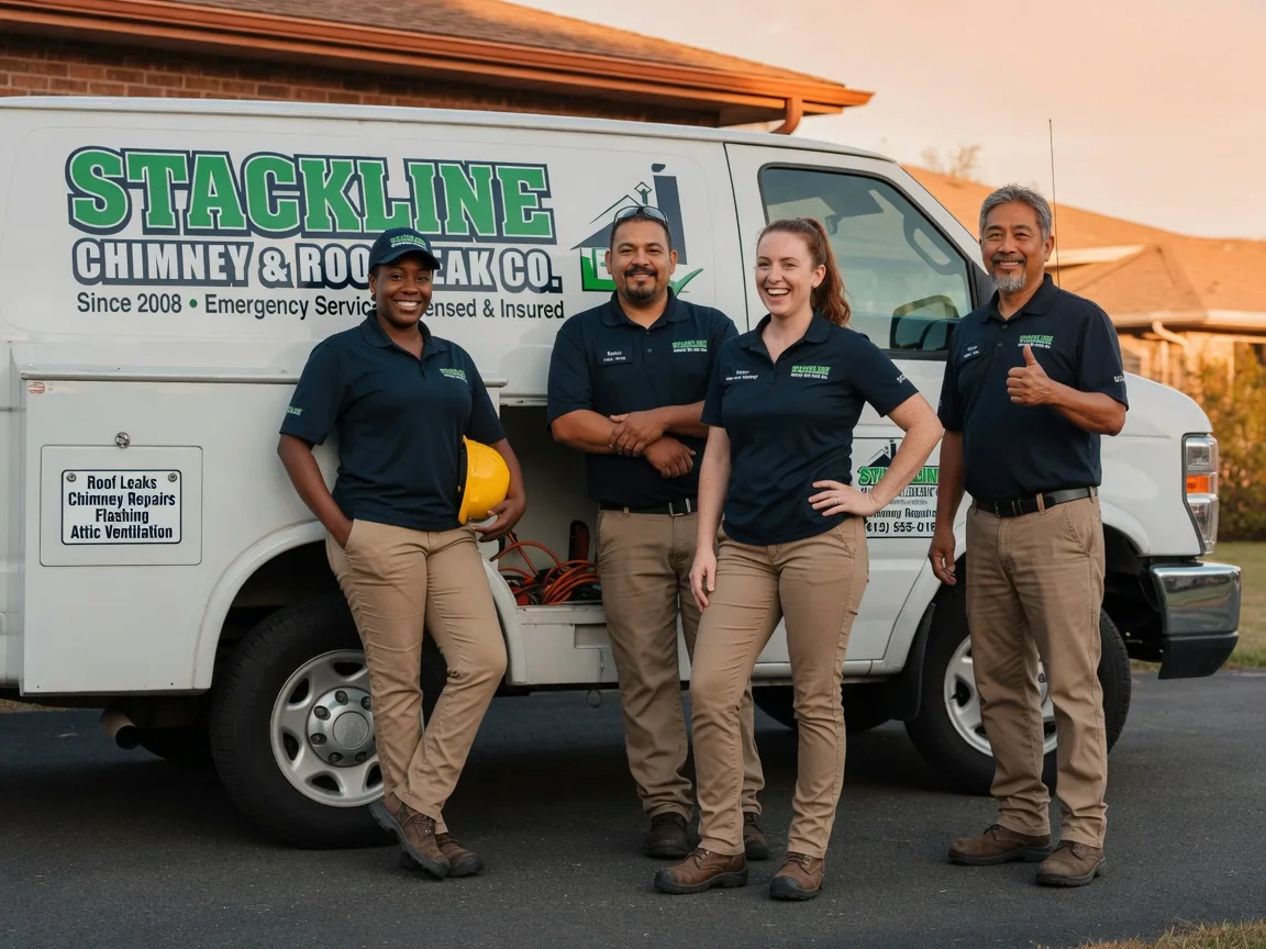 Chimney flashing repair company in Needham, AL